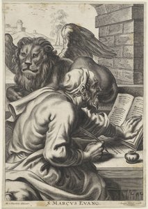 Evangelist Markus S. Marcus Evang (Titel auf Objekt) von Anonymous