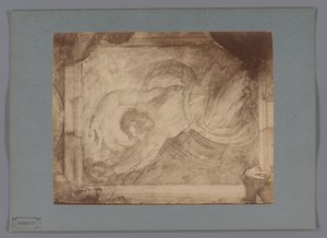 Die Trennung von Licht und Dunkelheit (Michelangelo, Sixtinische Kapelle) von Anonymous