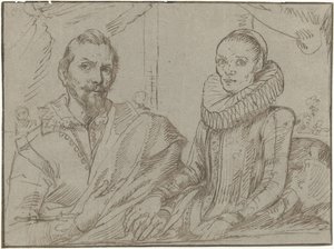 Frans Snijders und seine Frau Margaretha de Vos