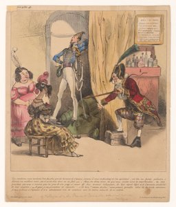 Französische Karikatur