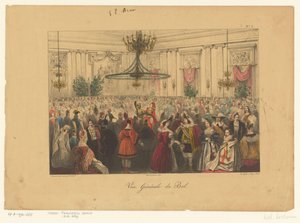 Kostümball, 1834 von Anonymous