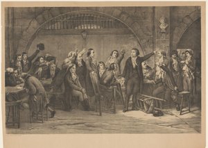 Verhaftung der Girondisten 1793 von Anonymous