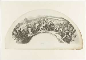 Gefangennahme von Manuel de Godoy durch französische Truppen in Madrid am 19. März 1808 von Anonymous