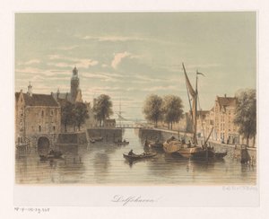 Ansicht von Delfshaven von Anonymous
