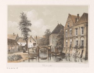 Ansicht von Oudewater von Anonymous