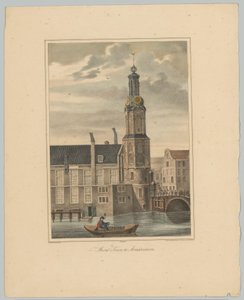 Ansicht des Muntturms in Amsterdam von Anonymous