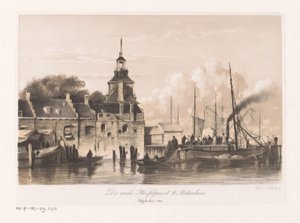 Blick auf das Ooster Oude Hoofdpoort von Anonymous