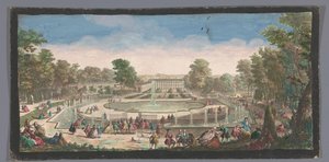 Ansicht der Orangerie des Château de Saint-Cloud