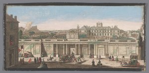 Ansicht des Palais du Temple in Paris von Anonymous