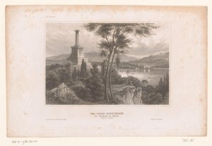 Ansicht des Grabes von Kosciuszko am Hudson von Anonymous