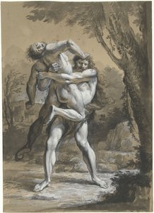 Herkules und Antäus