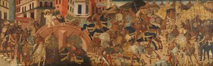 Horatius Cocles verteidigt die Sublicianische Brücke