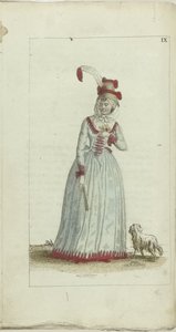 Kabinet der Mode und des Geschmacks 1791, Pl. IX