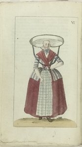 Kabinet der Mode und des Geschmacks 1791, pl. VI: Friezin