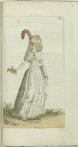 Kabinet der Mode und des Geschmacks 1791, Tafel XI von Anonymous