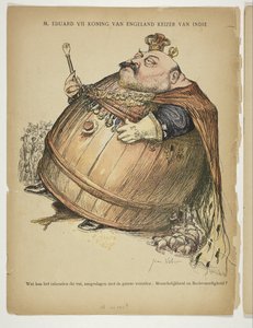 Karikatur von Eduard VII (König des Vereinigten Königreichs) von Anonymous