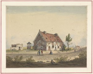 La Belle Alliance (Sieben Platten von Waterloo und Umgebung) von Anonymous