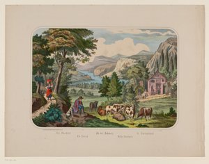 Landschaft in der Schweiz