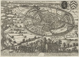 Lier eingenommen und verlassen durch das Staatsheer, 1595 von Anonymous