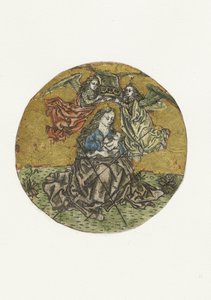 Madonna, von zwei Engeln gekrönt
