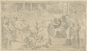 Martyrium der Heiligen Johannes und Paulus von Anonymous