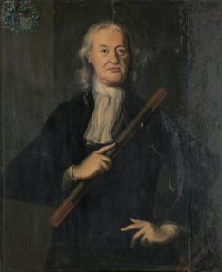 Mattheus de Haan (1725-1729), Porträt von Mattheus de Haan, Generalgouverneur der Niederländischen Ostindien-Kompanie von Anonymous