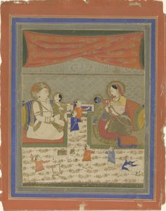 Nanda und Yasoda mit Krishna und Balarama von Anonymous