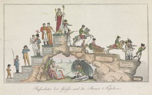 Napoleons Lebensleiter, 1814