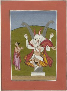 Narasimha (Inkarnation von Vishnu als Mann-Löwe) von Anonymous