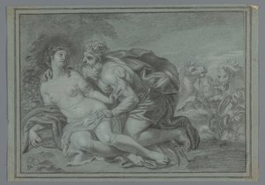 Neptun mit einer Nymphe von Anonymous