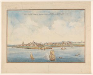 Nieuw Amsterdam oder neues Nieuw Iorx auf der Insel Man von Anonymous