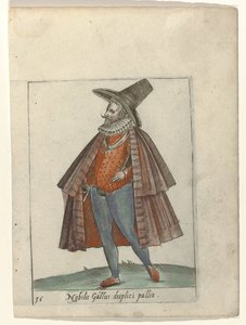Nobilis Gallus duplici pallio