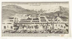 Überschwemmung in Scheveningen an Allerheiligen, 1. November 1570 von Anonymous