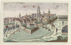 Patrioten verlassen Utrecht, 1787 von Anonymous