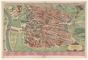 Stadtplan von Madrid