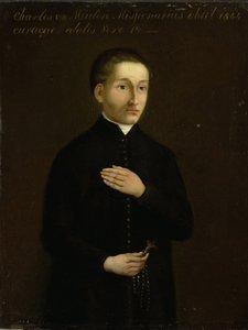 Porträt von Charles van der Meulen, Missionar auf Curaçao von Anonymous
