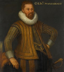 Porträt von Eberhardt Hanekrodt (Evert Hanecrot), Hauptmann einer Kompanie des Regiments von Ernst Casimir von Nassau
