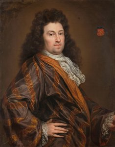 Porträt von François Leydecker (1650-1718). Delegierter am Rechnungshof für Zeeland