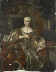 Porträt von Prinzessin Charlotte Amalie, Tochter von Friedrich IV., König von Dänemark