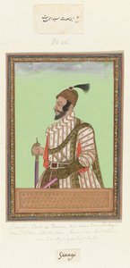 Porträt von Shivaji von Anonymous