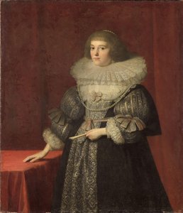 Porträt von Ursula (1594-1657), Gräfin von Solms-Braunfels