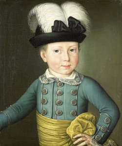 Porträt von Wilhelm Friedrich, Prinz von Oranien-Nassau, später König Wilhelm I., als Kind