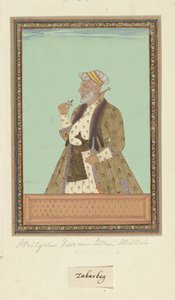 Porträt von Abd al-Jabbar, der Vizier von Sultan Abdullah war von Anonymous