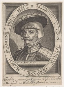 Porträt von Albrecht III. Achilles, Kurfürst von Brandenburg von Anonymous
