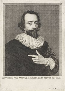 Porträt von Anton van Opstal
