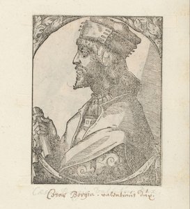 Porträt von Cesare Borgia von Anonymous