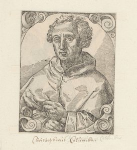 Porträt von Christoph Kolumbus von Anonymous