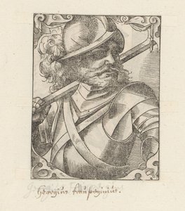 Porträt von Georg von Frundsberg von Anonymous