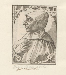 Porträt von Girolamo Savonarola von Anonymous