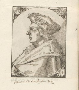 Porträt von Heinrich VIII., König von England und Irland